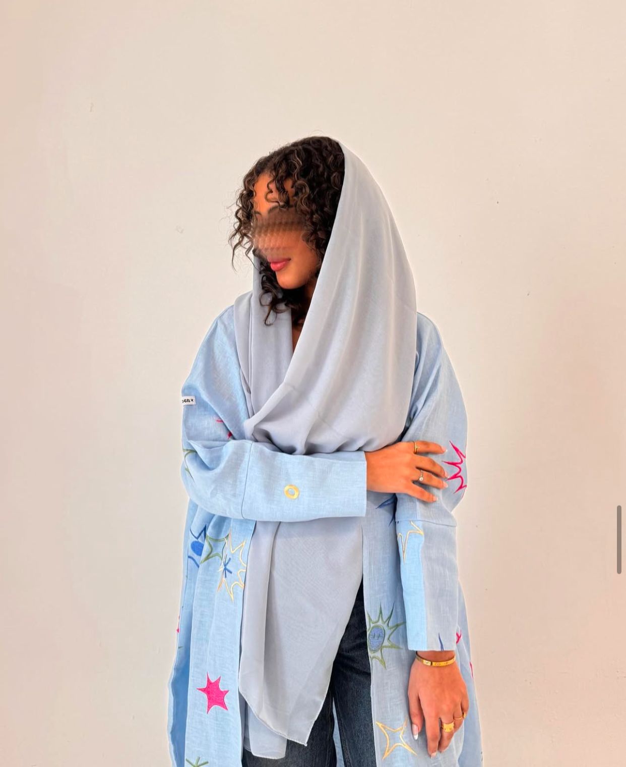 Handmade Stars Kaftan