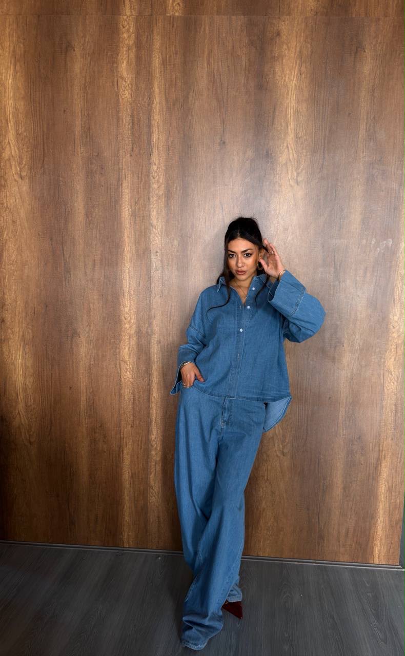 Denim Two-Piece Set β