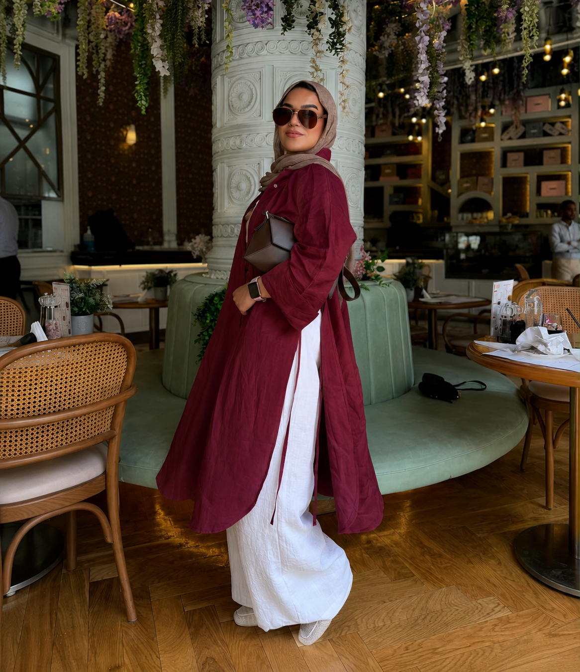 Oversized Linen Shirt