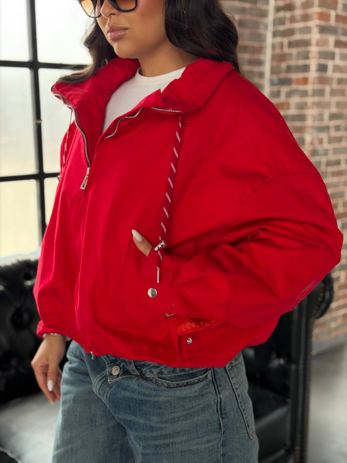 Zara red Jacket