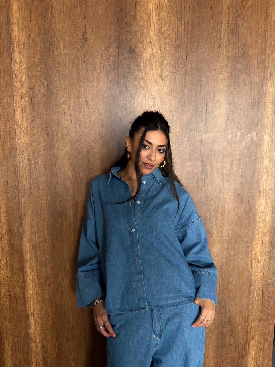 Denim Two-Piece Set ⭐