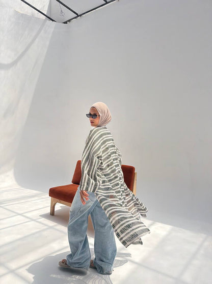 Open Front Knit Cardigan