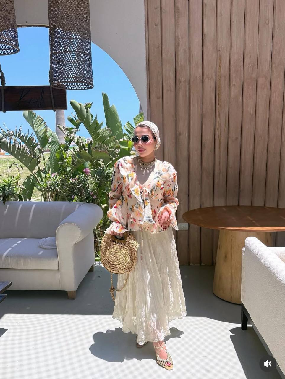 Floral Chiffon Blouse