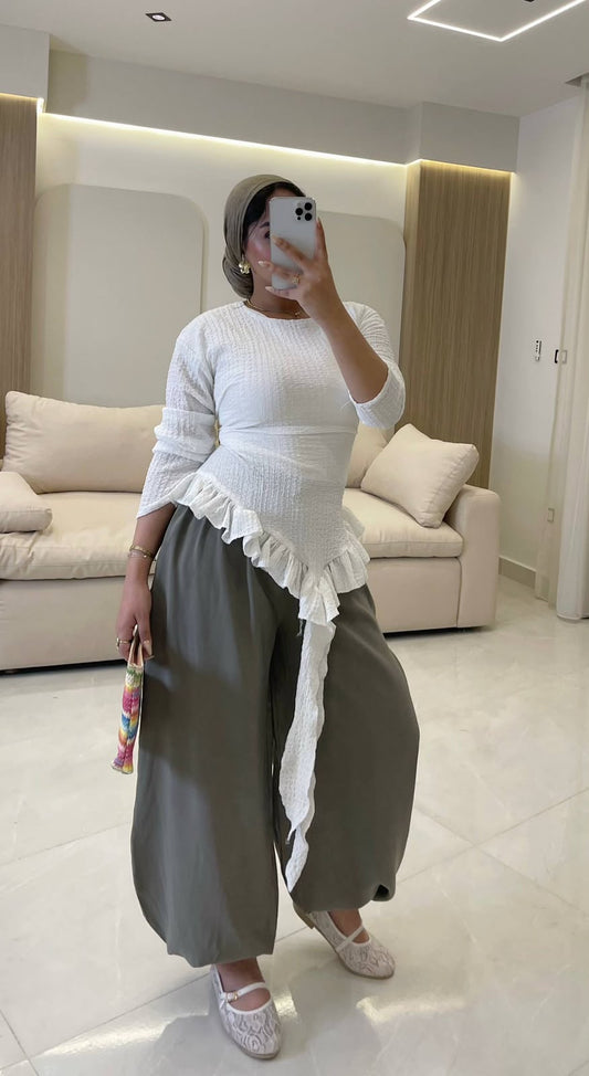 Ruffle top