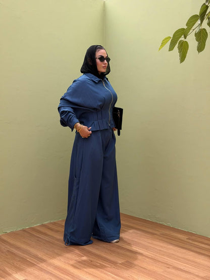 Indigo suit