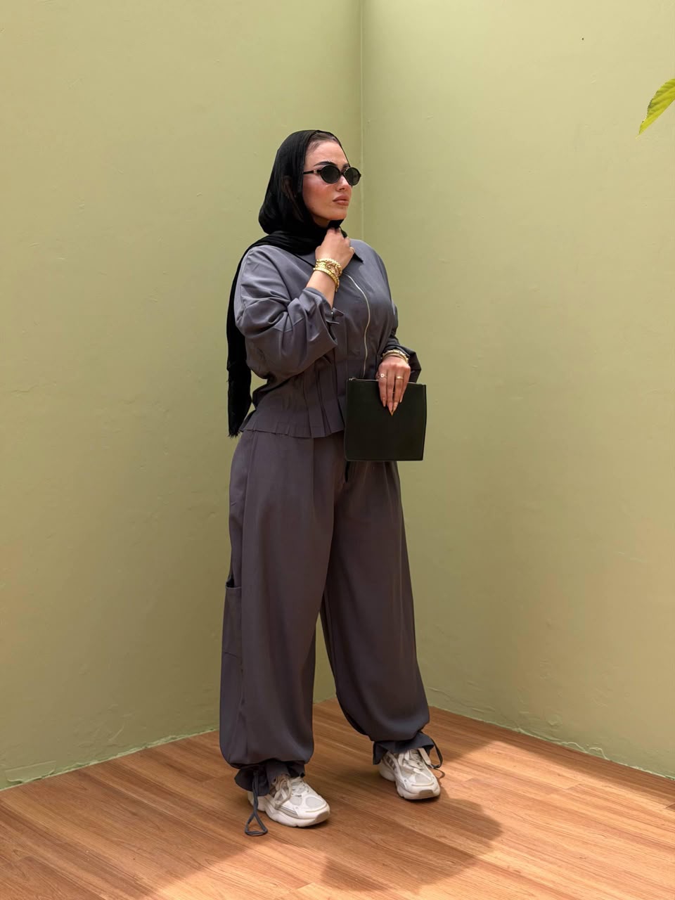 Indigo suit